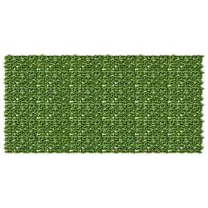 Ograja za balkon z listi Zelena in Rumena 300 x 150 cm