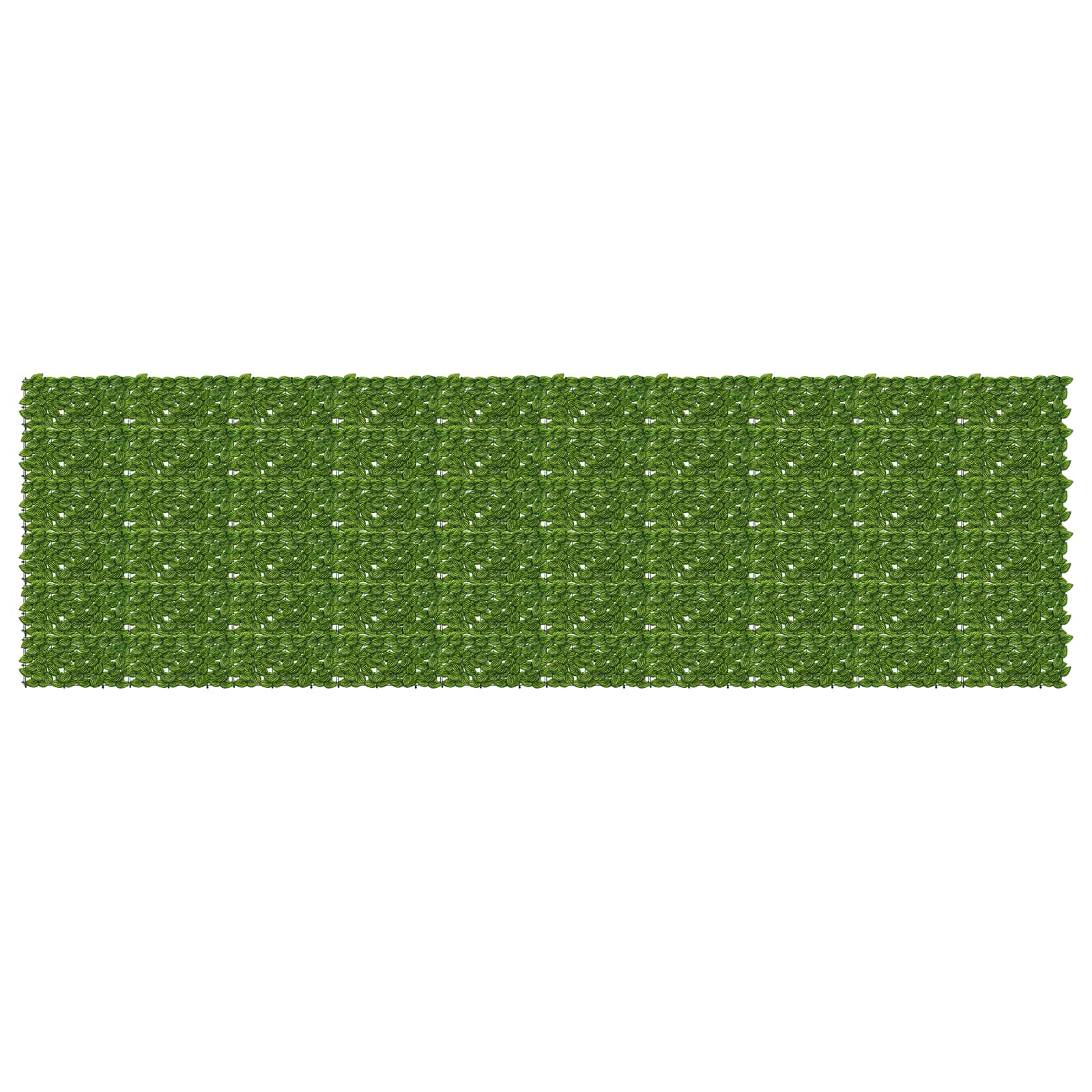 Balkonscherm met bladeren Groen en Geel 500 x 150 cm image 1