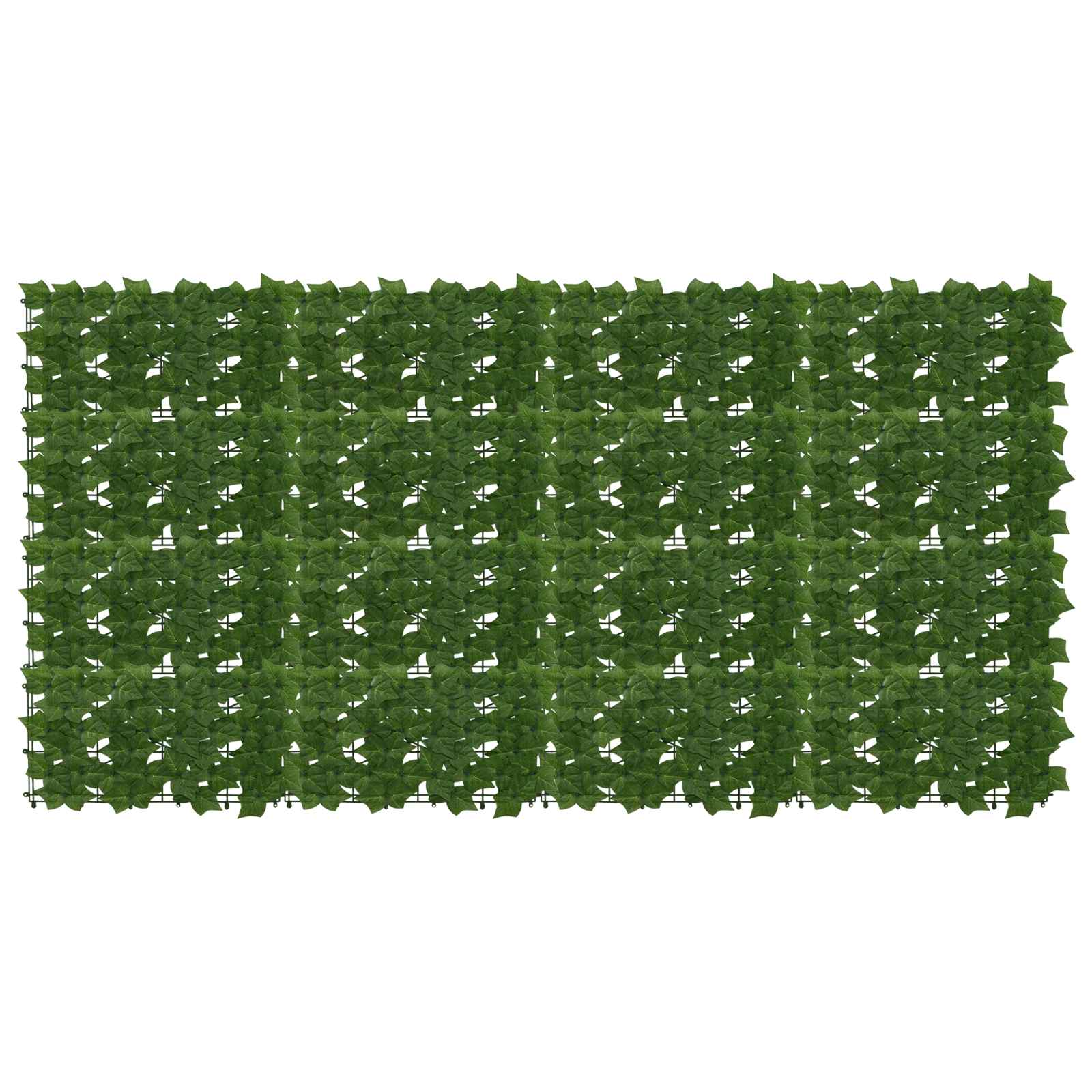 Balkonscherm met bladeren Groen 200 x 100 cm image 1