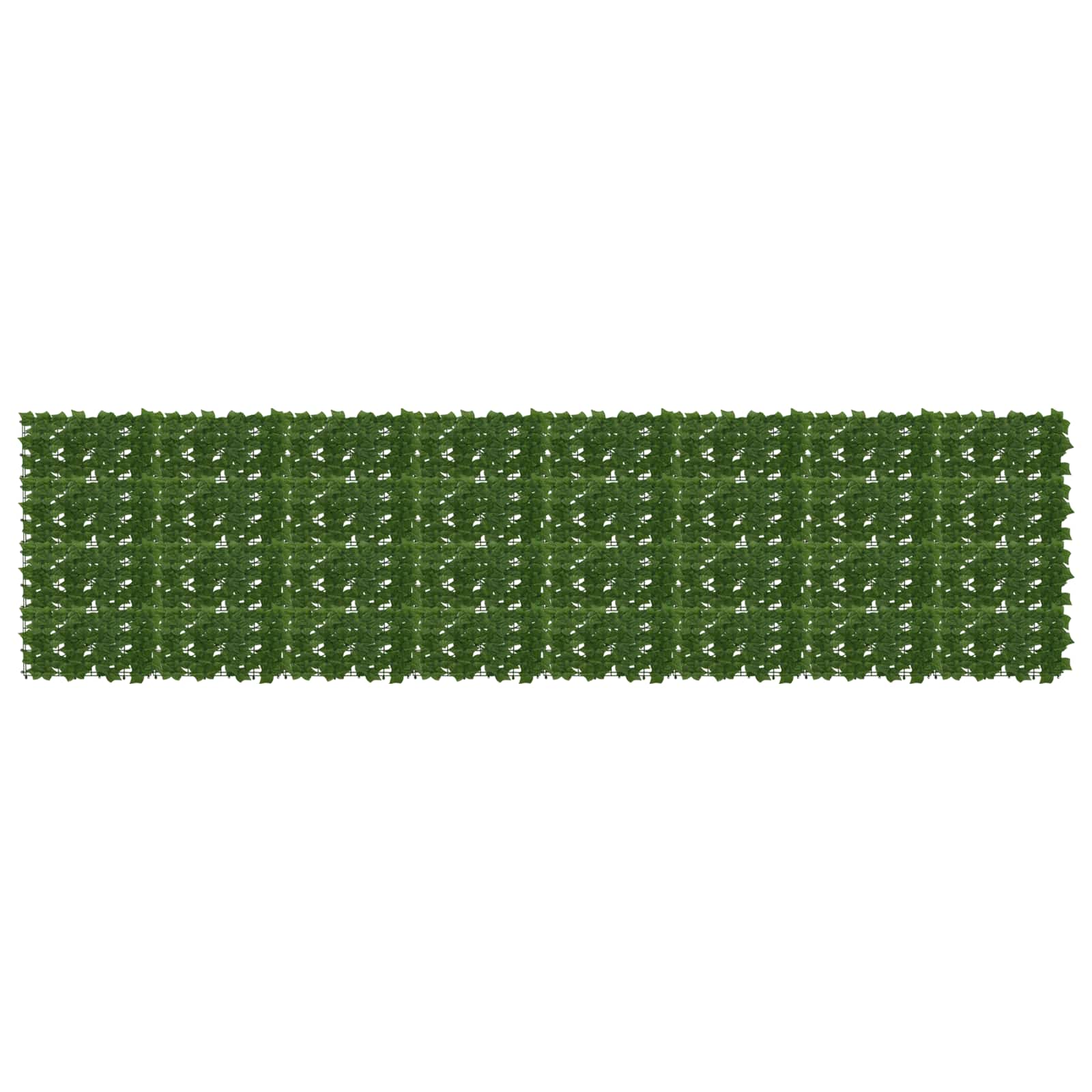 vidaXL Ecran de balcon cu frunze Verde 400 x 100 cm