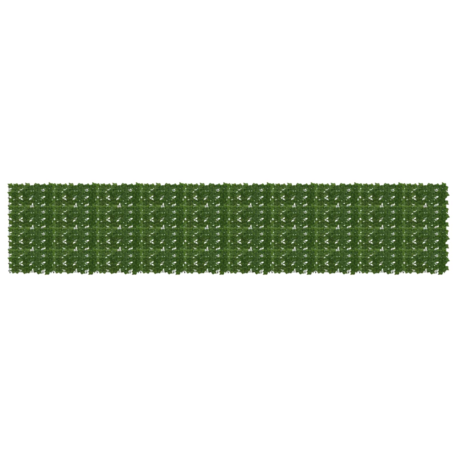 vidaXL Ecran de balcon cu frunze Verde 500 x 100 cm