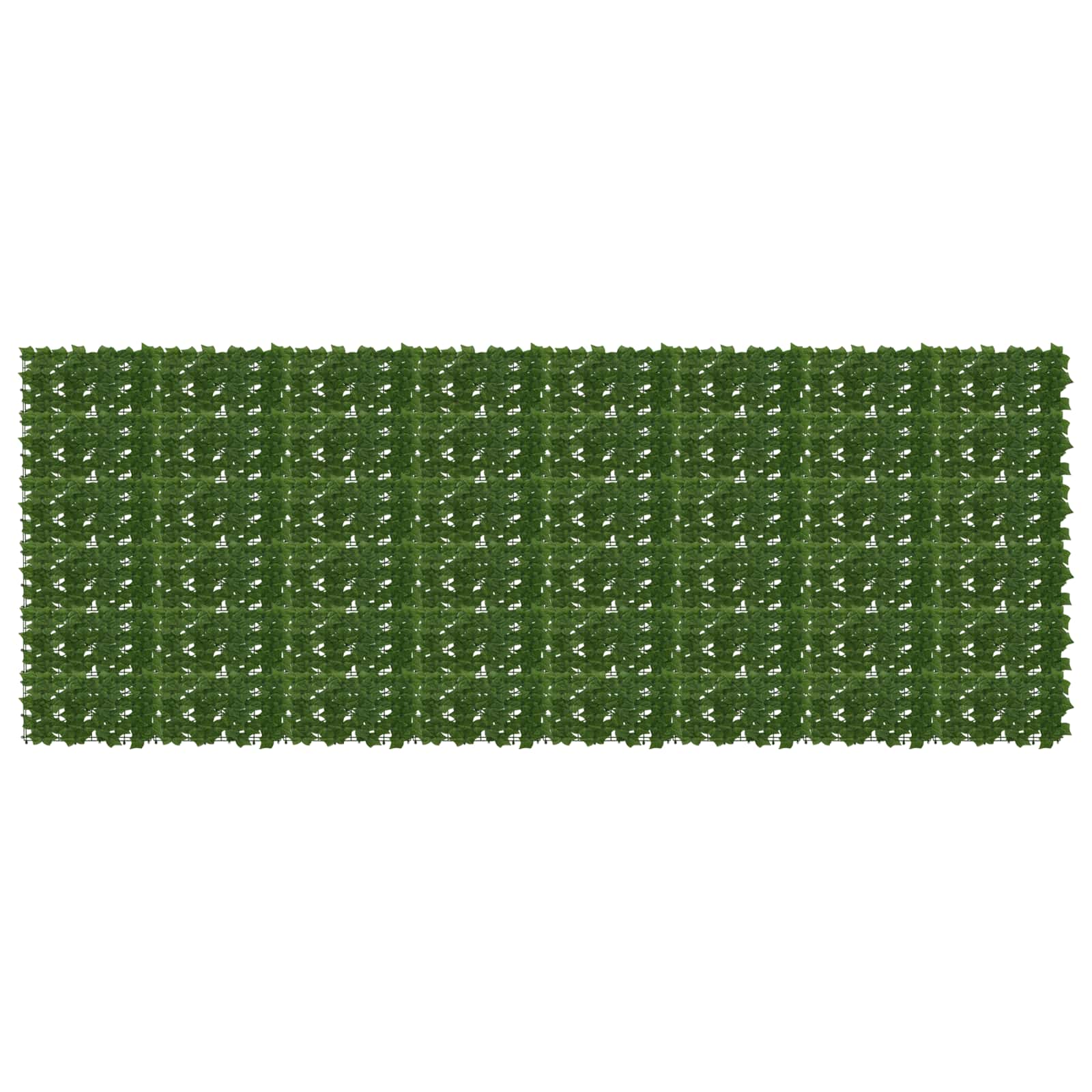 vidaXL Ecran de balcon cu frunze Verde 400 x 150 cm