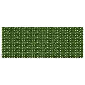 Ograja za balkon z listi Zelena 400 x 150 cm