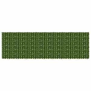 Ograja za balkon z listi Zelena 500 x 150 cm