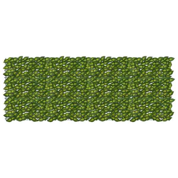 vidaXL R&otilde;du ekraan lehtedega Roheline ja Kollane 200 x 75 cm