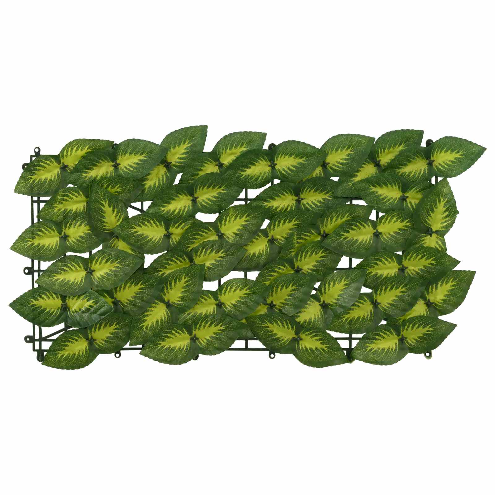 Balkonscherm met bladeren Groen en Geel 300 x 75 cm image 3