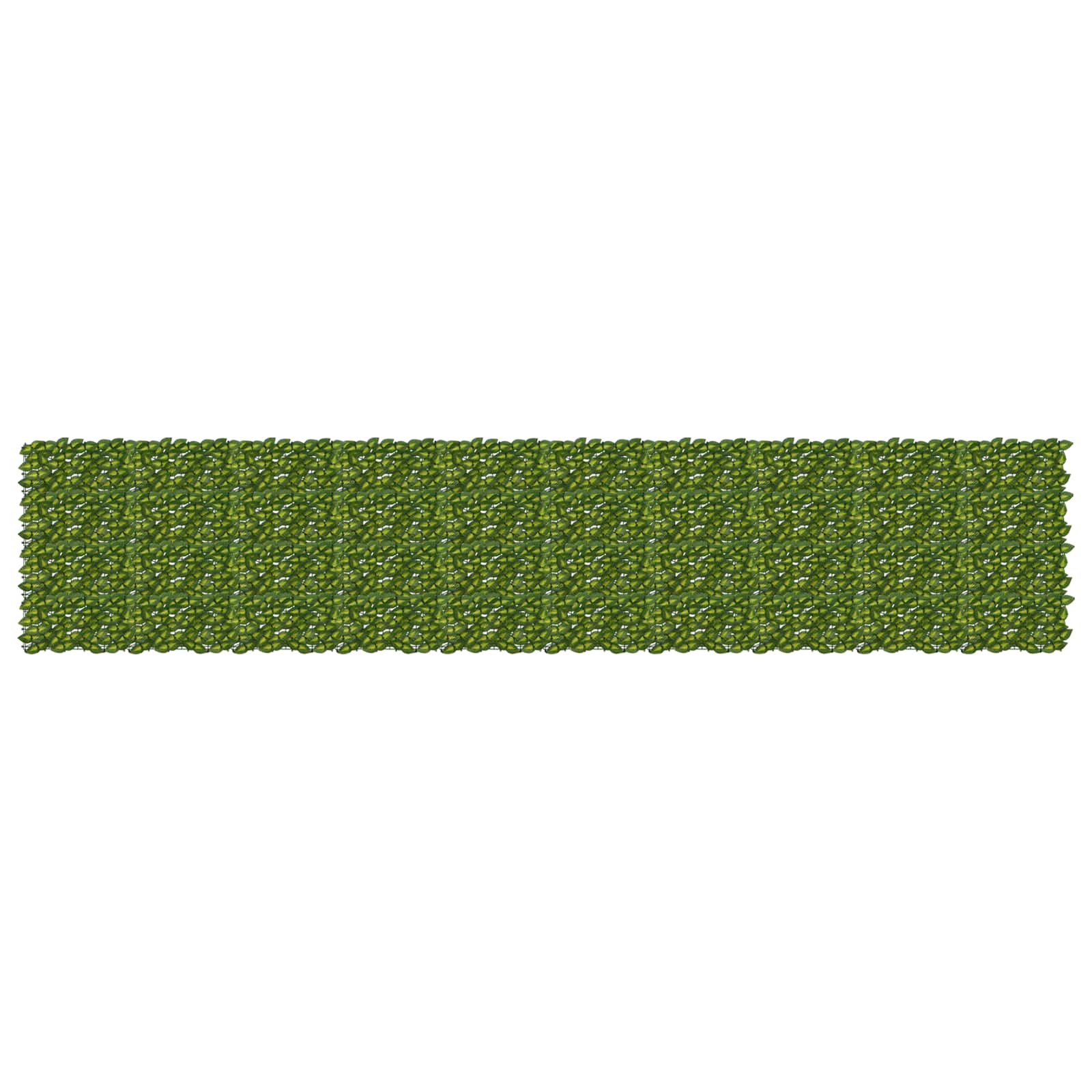 vidaXL Ecran de balcon cu frunze Verde și galben 500 x 100 cm