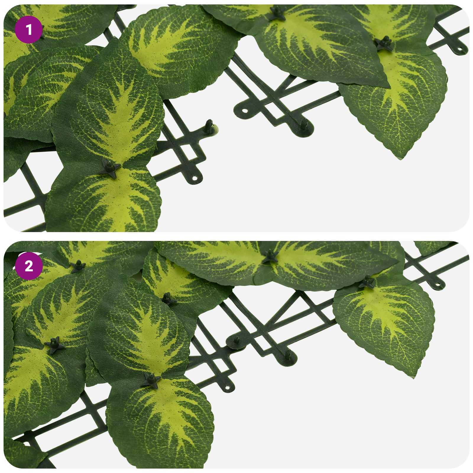 Balkonscherm met bladeren Groen en Geel 200 x 150 cm image 6