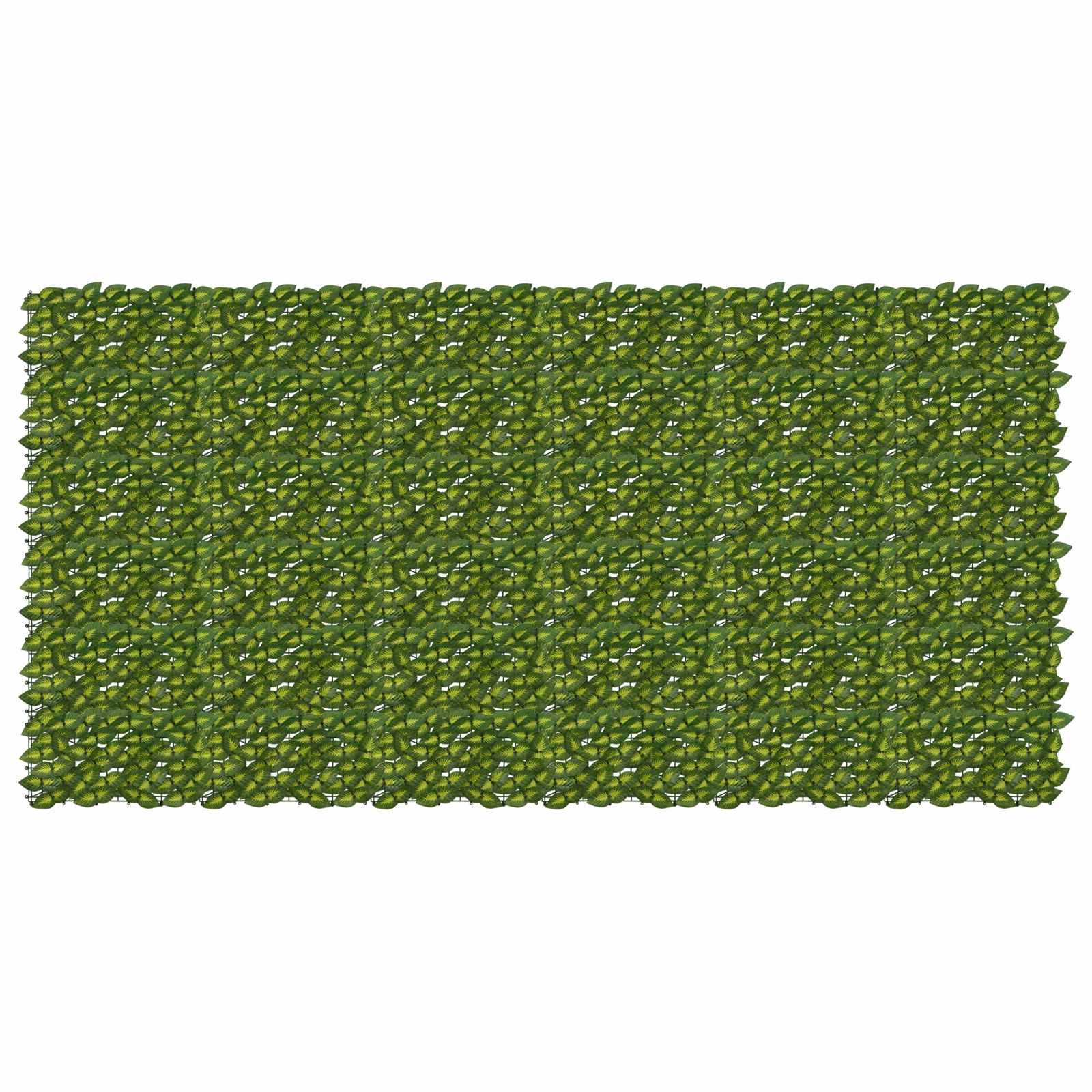 Balkonscherm met bladeren Groen en Geel 300 x 150 cm image 1