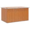 vidaXL V&auml;lis&auml;ilituskast Tsingitud teras 171 x 99 x 93 cm Puidu moodi