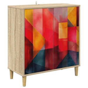 vidaXL K&otilde;ide HEESCH Sonoma 69 x 33 x 75 cm Tehispuit