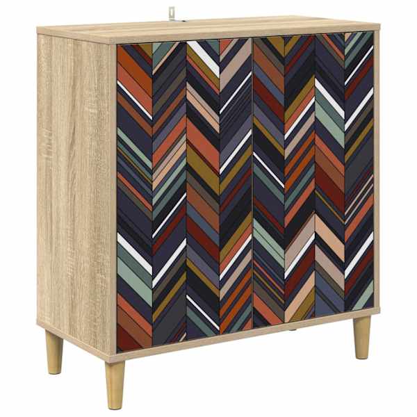 vidaXL K&otilde;ide OMMEN Sonoma 69 x 33 x 75 cm Tehispuit