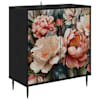 vidaXL K&otilde;ide BORNE Must tamm 69 x 33 x 76 cm Tehispuit
