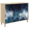 vidaXL K&otilde;ide RAALTE Sonoma 102 x 33 x 75 cm Tehispuit