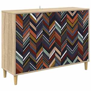 vidaXL K&otilde;ide OMMEN Sonoma 102 x 33 x 75 cm Tehispuit