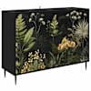vidaXL K&otilde;ide RHENEN Must tamm 102 x 33 x 76 cm Tehispuit