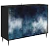 vidaXL K&otilde;ide RAALTE Must tamm 102 x 33 x 76 cm Tehispuit
