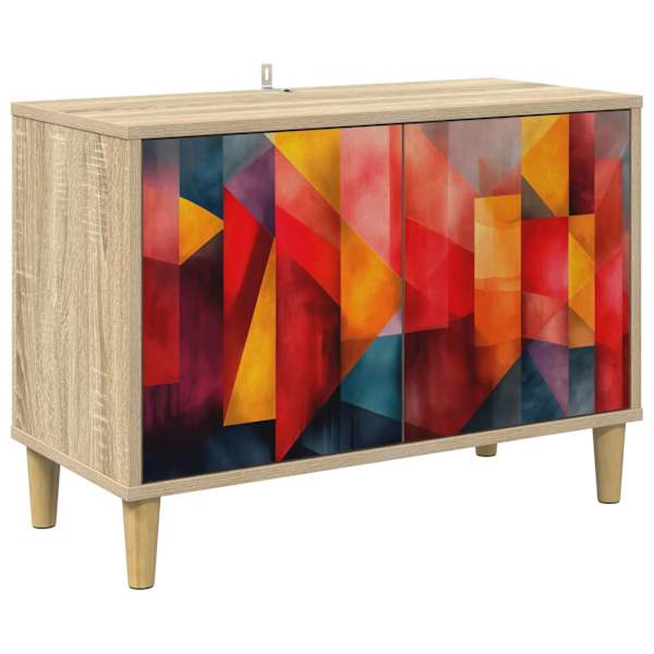vidaXL Telerikapp HEESCH 69 x 33 x 50 cm Sonoma Tehispuit