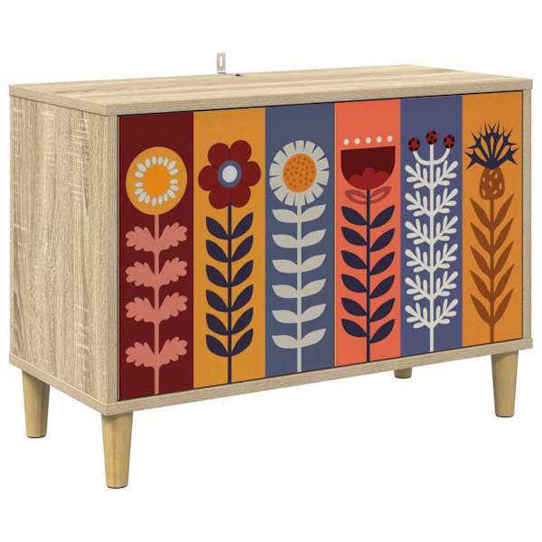 vidaXL Telerikapp ESSEN 69 x 33 x 50 cm Sonoma Tehispuit
