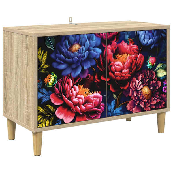 vidaXL Telerikapp KIEL 69 x 33 x 50 cm Sonoma Tehispuit