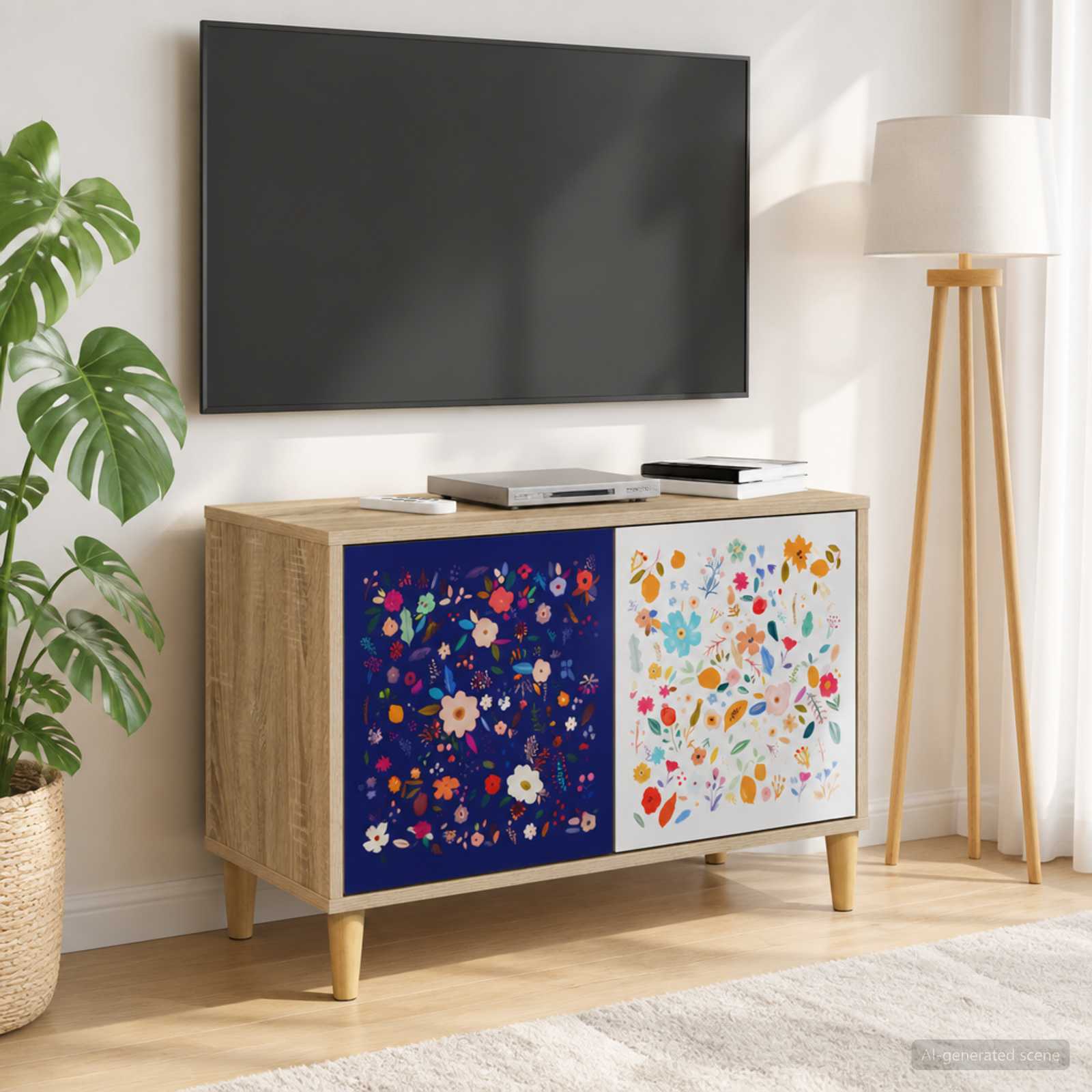 vidaXL Szafka pod telewizor MAINZ 69 x 33 x 50 cm Sonoma