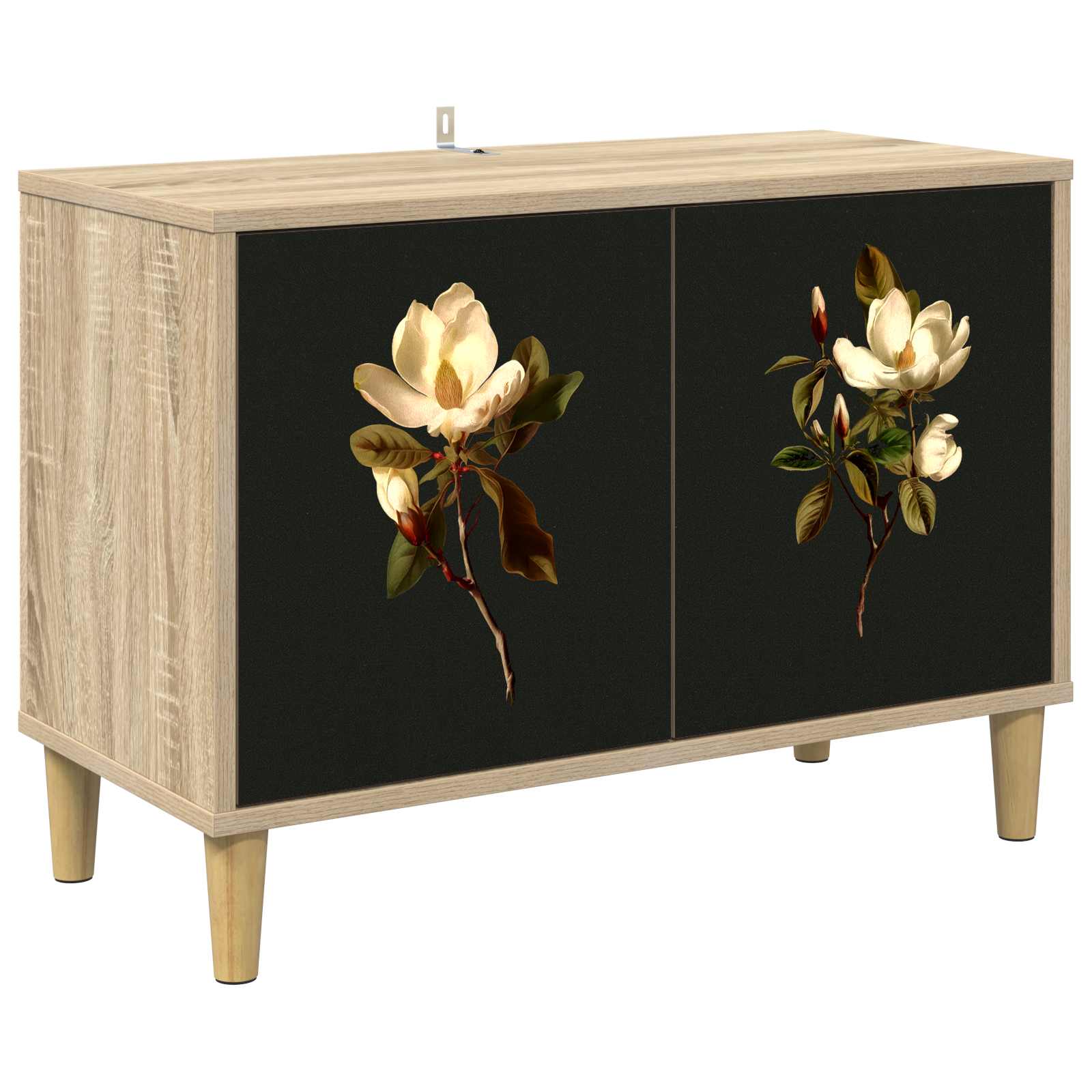 vidaXL TV-kaappi BREMEN 69 x 33 x 50 cm Sonoma Tekninen puu