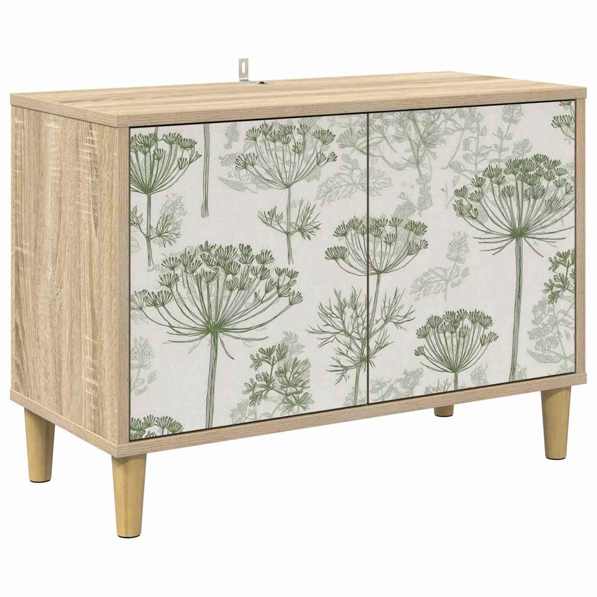 TV-skab GOTHA 69 x 33 x 50 cm Sonoma-eg Konstrueret træ - Billede 2