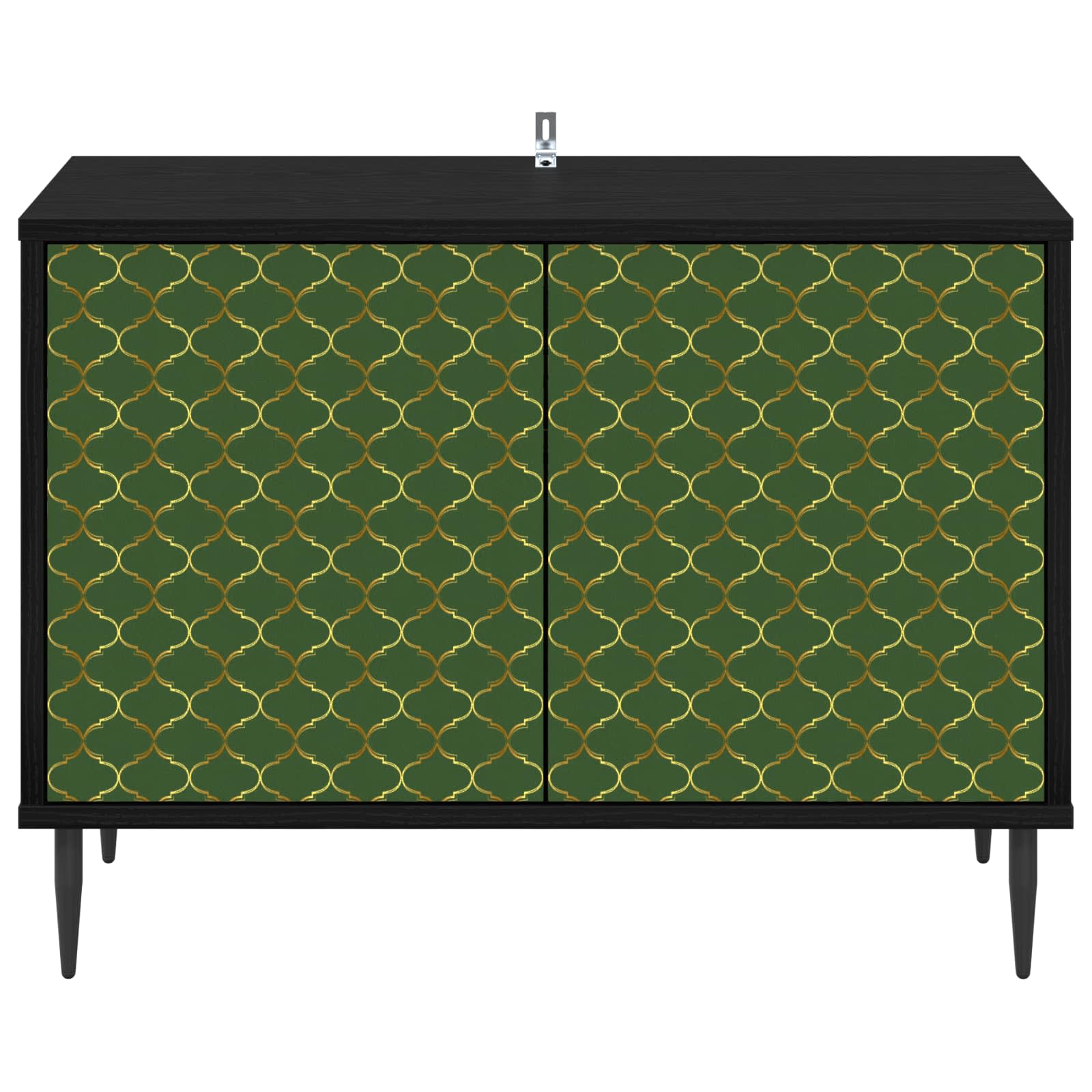 Ντουλάπι TV GELEEN 69 x 33 x 50,5 εκ. Μαύρη Δρυς - Image 3