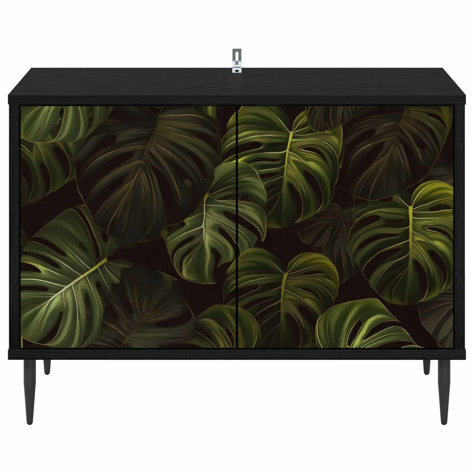 Ντουλάπι TV ELBURG 69 x 33 x 50,5 εκ. Μαύρη Δρυς - Image 3