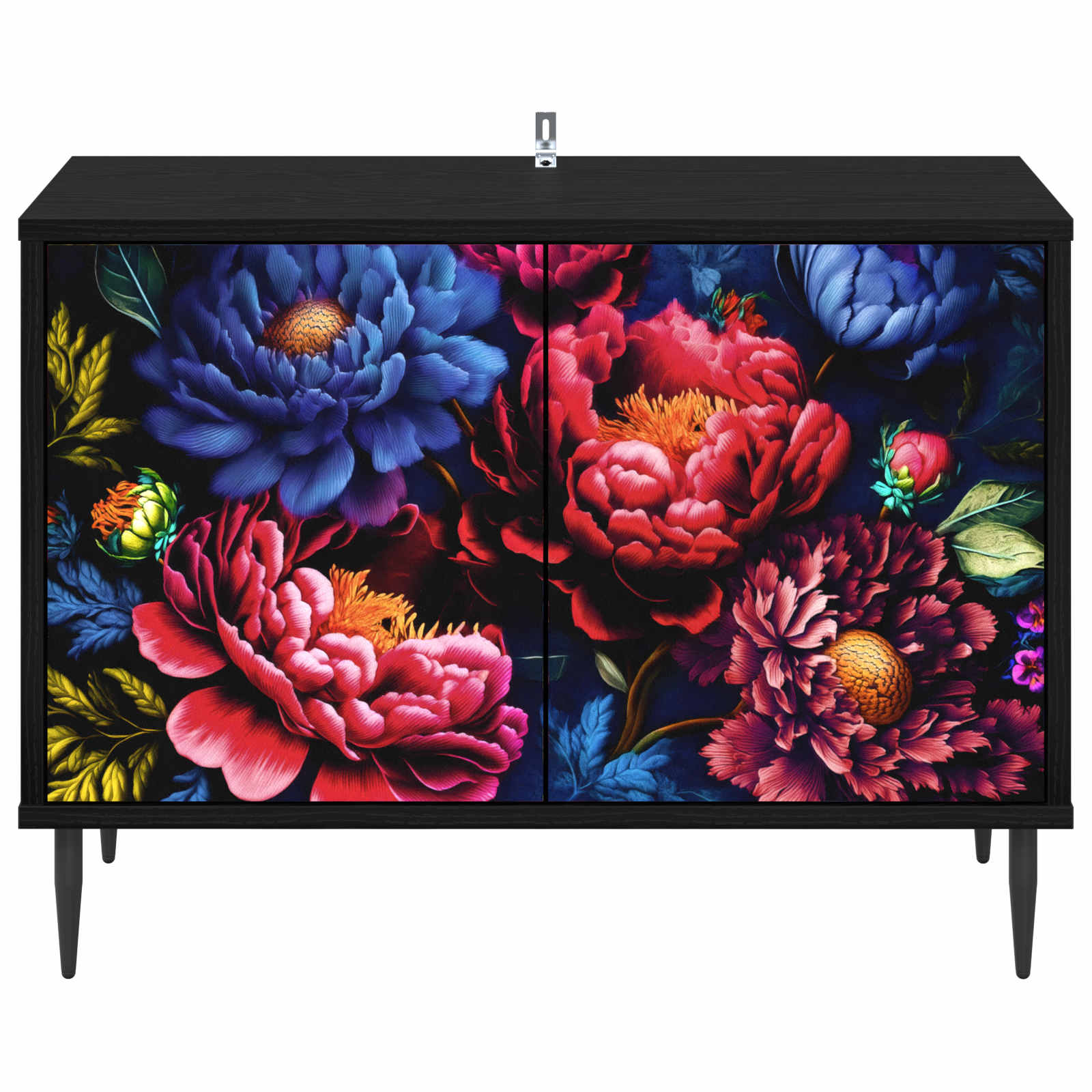 Ντουλάπι TV KIEL 69 x 33 x 50,5 εκ. Μαύρη Δρυς - Image 3