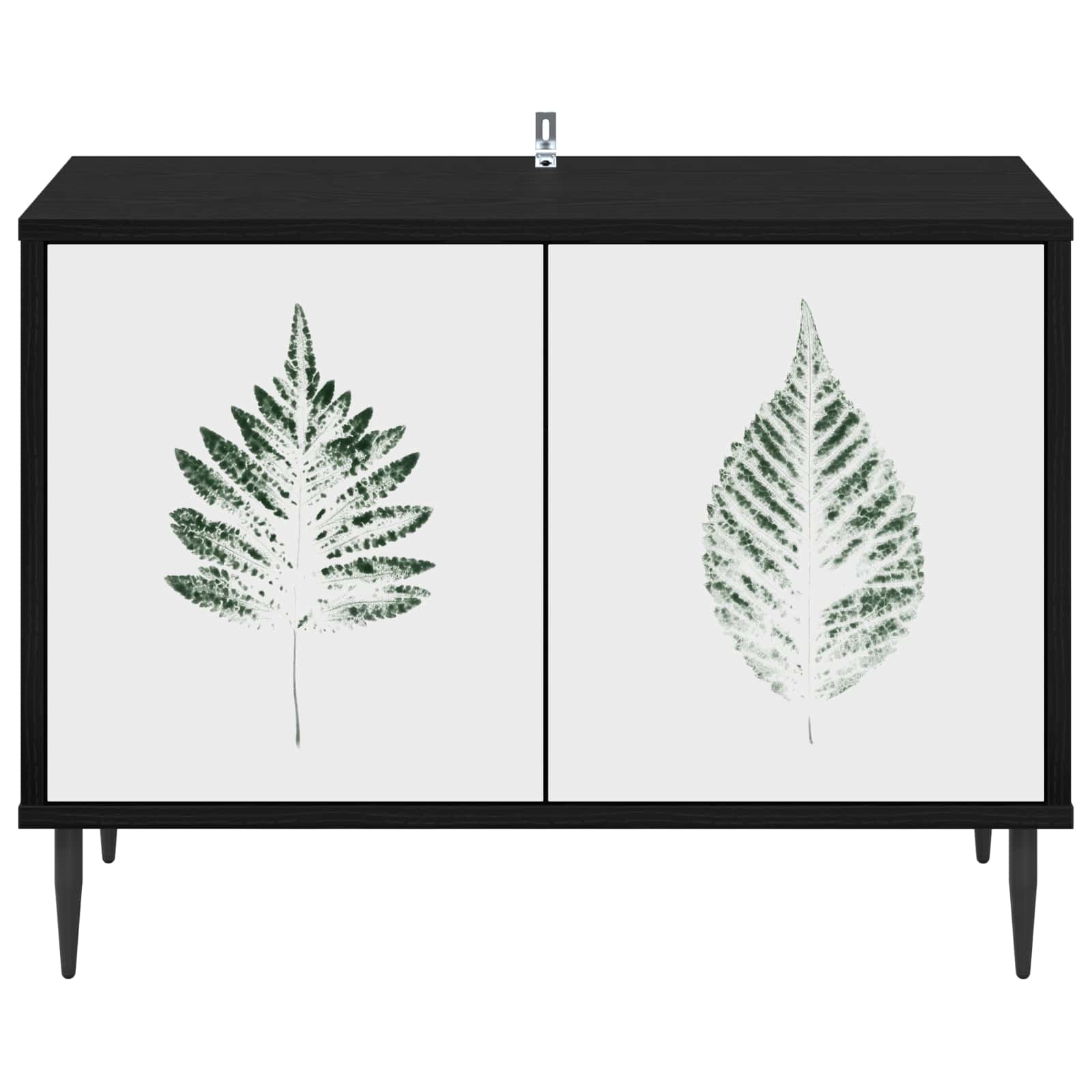 Ντουλάπι TV HANAU 69 x 33 x 50,5 εκ. Μαύρη Δρυς - Image 3