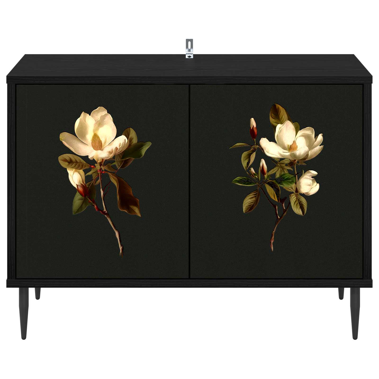 Ντουλάπι TV BREMEN 69 x 33 x 50,5 εκ. Μαύρη Δρυς - Image 3