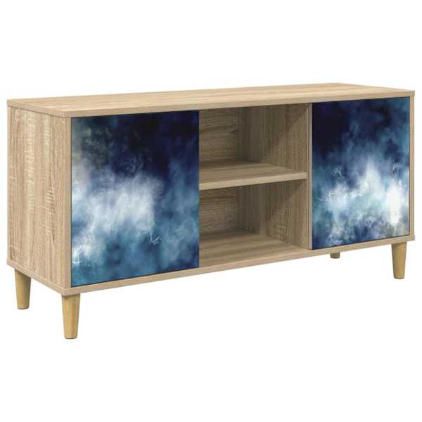 vidaXL Telerikapp RAALTE 102 x 33 x 50 cm Sonoma Tehispuit