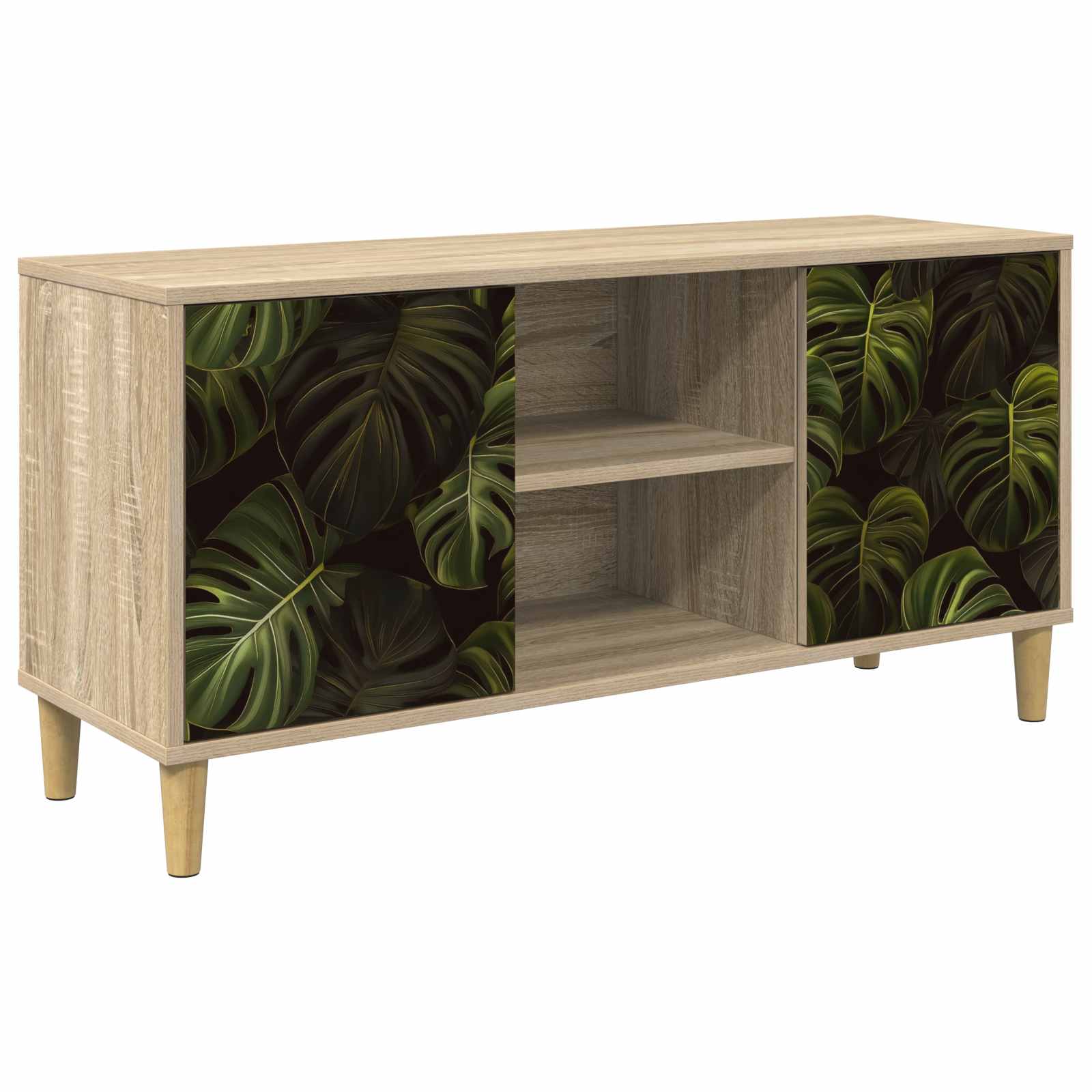 Ντουλάπι TV ELBURG 102 x 33 x 50 εκ. Sonoma Επεξεργασμένο Ξύλο