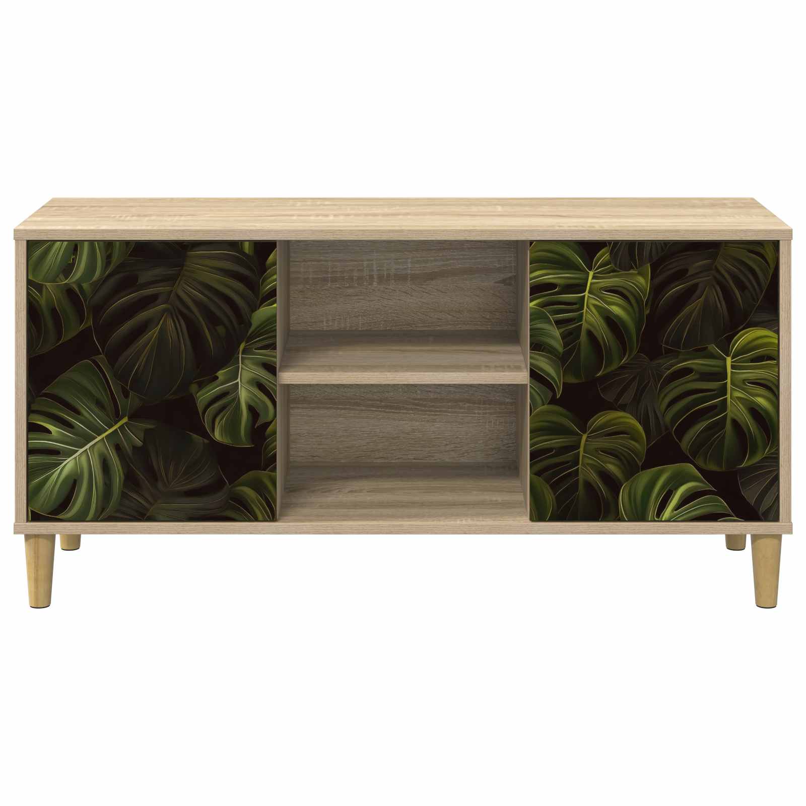 Ντουλάπι TV ELBURG 102 x 33 x 50 εκ. Sonoma Επεξεργασμένο Ξύλο - Image 3