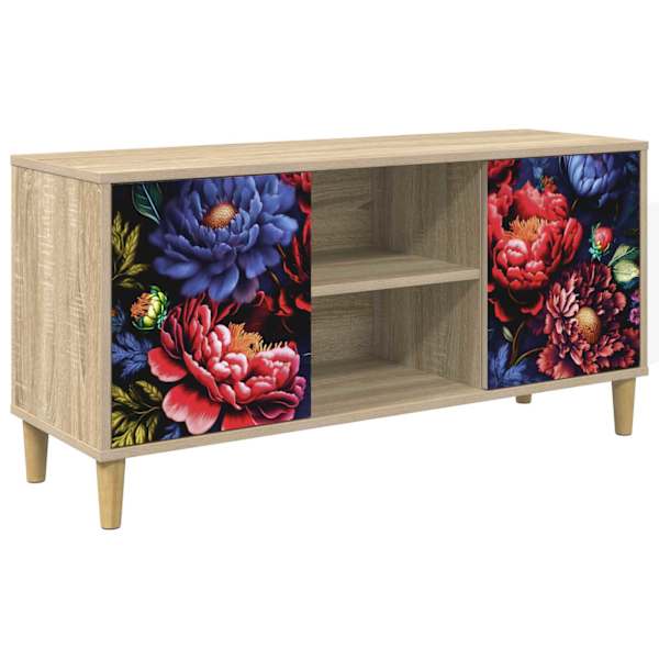 vidaXL Telerikapp KIEL 102 x 33 x 50 cm Sonoma Tehispuit