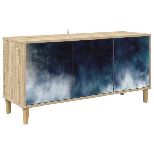 vidaXL Telerikapp RAALTE 102 x 33 x 50 cm Sonoma Tehispuit