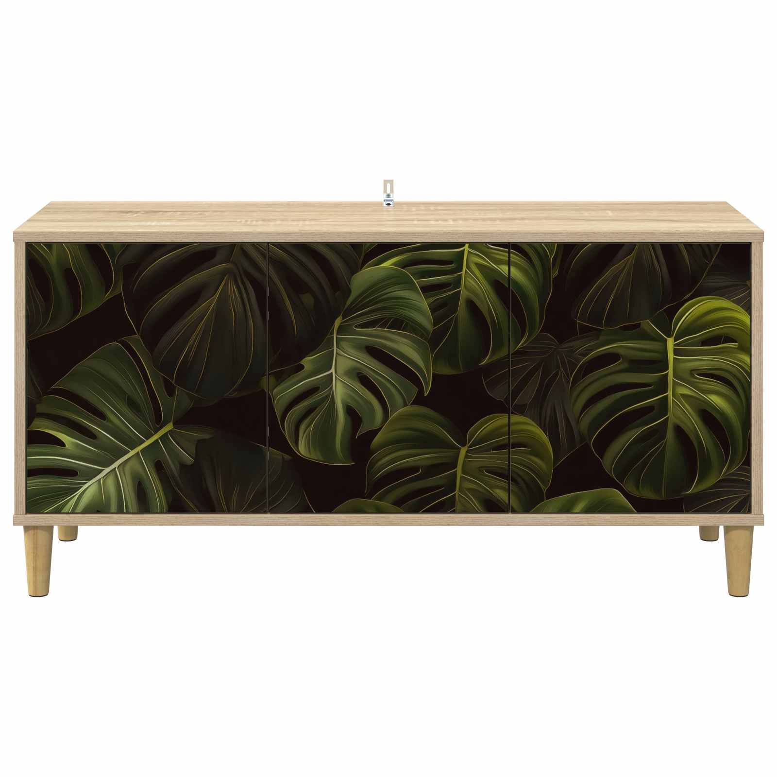 Ντουλάπι TV ELBURG 102 x 33 x 50 εκ. Sonoma Επεξεργασμένο Ξύλο - Image 3