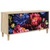 vidaXL Telerikapp KIEL 102 x 33 x 50 cm Sonoma Tehispuit