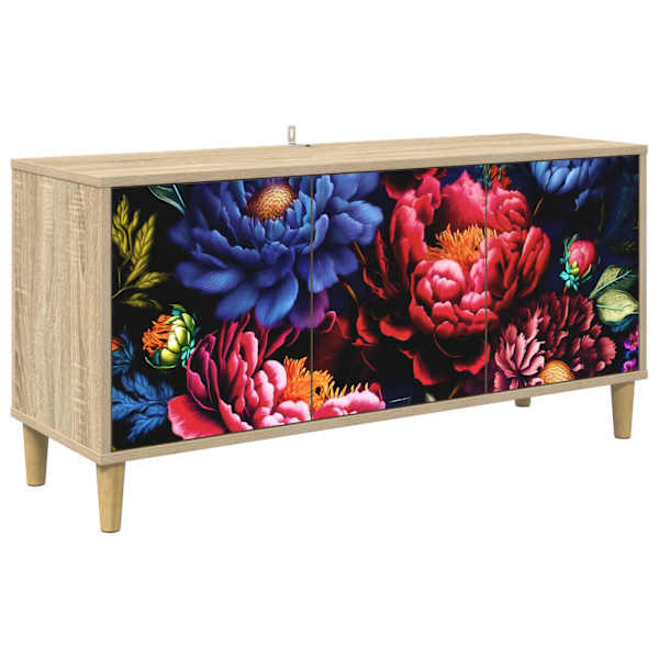 vidaXL Telerikapp KIEL 102 x 33 x 50 cm Sonoma Tehispuit