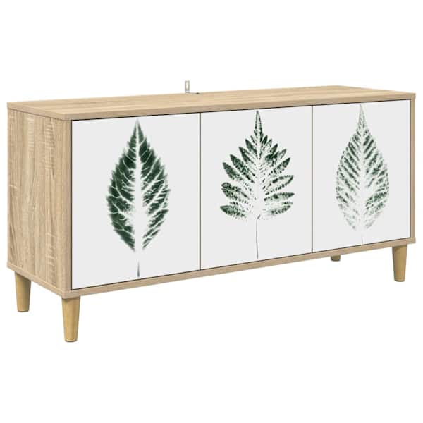 vidaXL Telerikapp HANAU 102 x 33 x 50 cm Sonoma Tehispuit