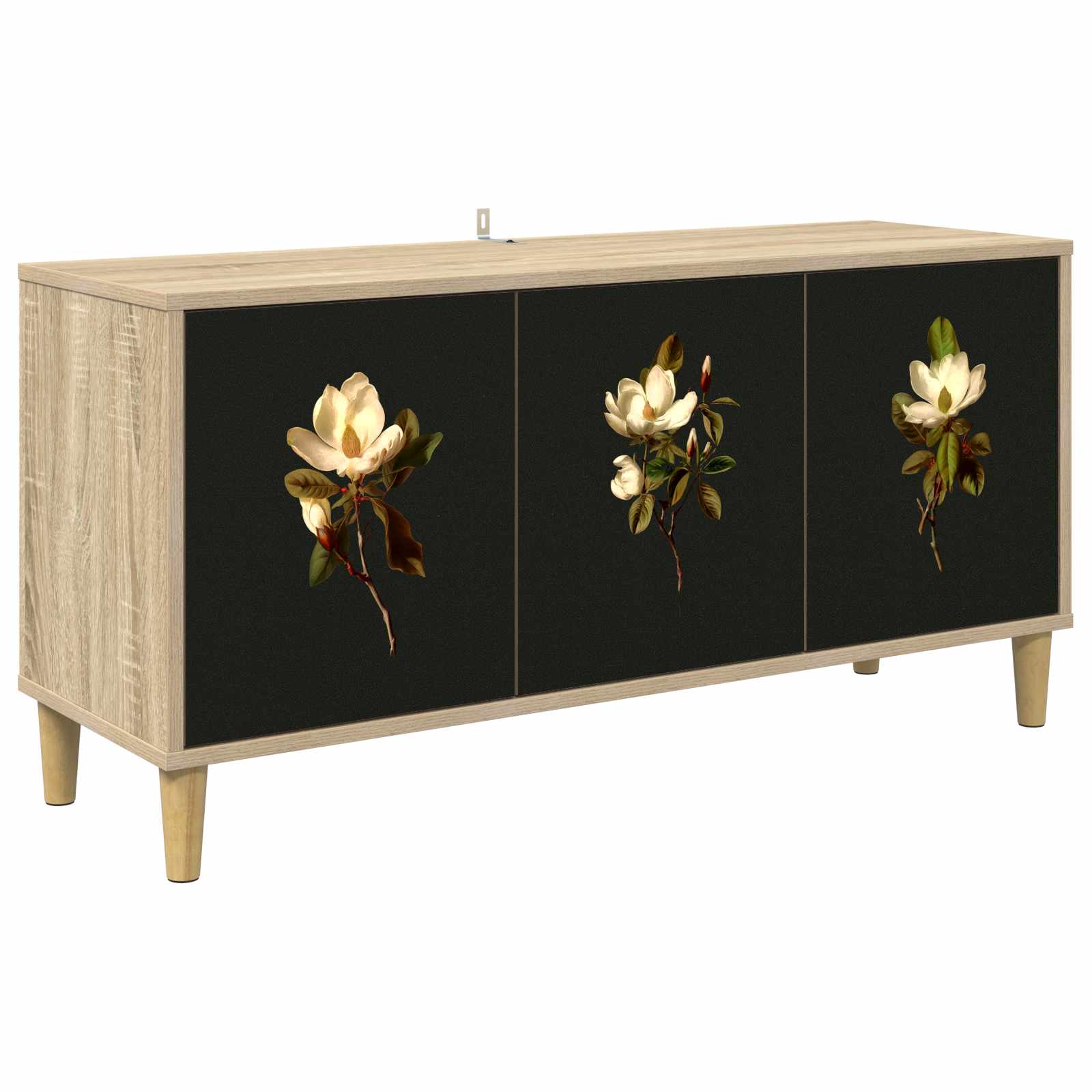 vidaXL TV-kaappi BREMEN 102 x 33 x 50 cm Sonoma Tekninen puu