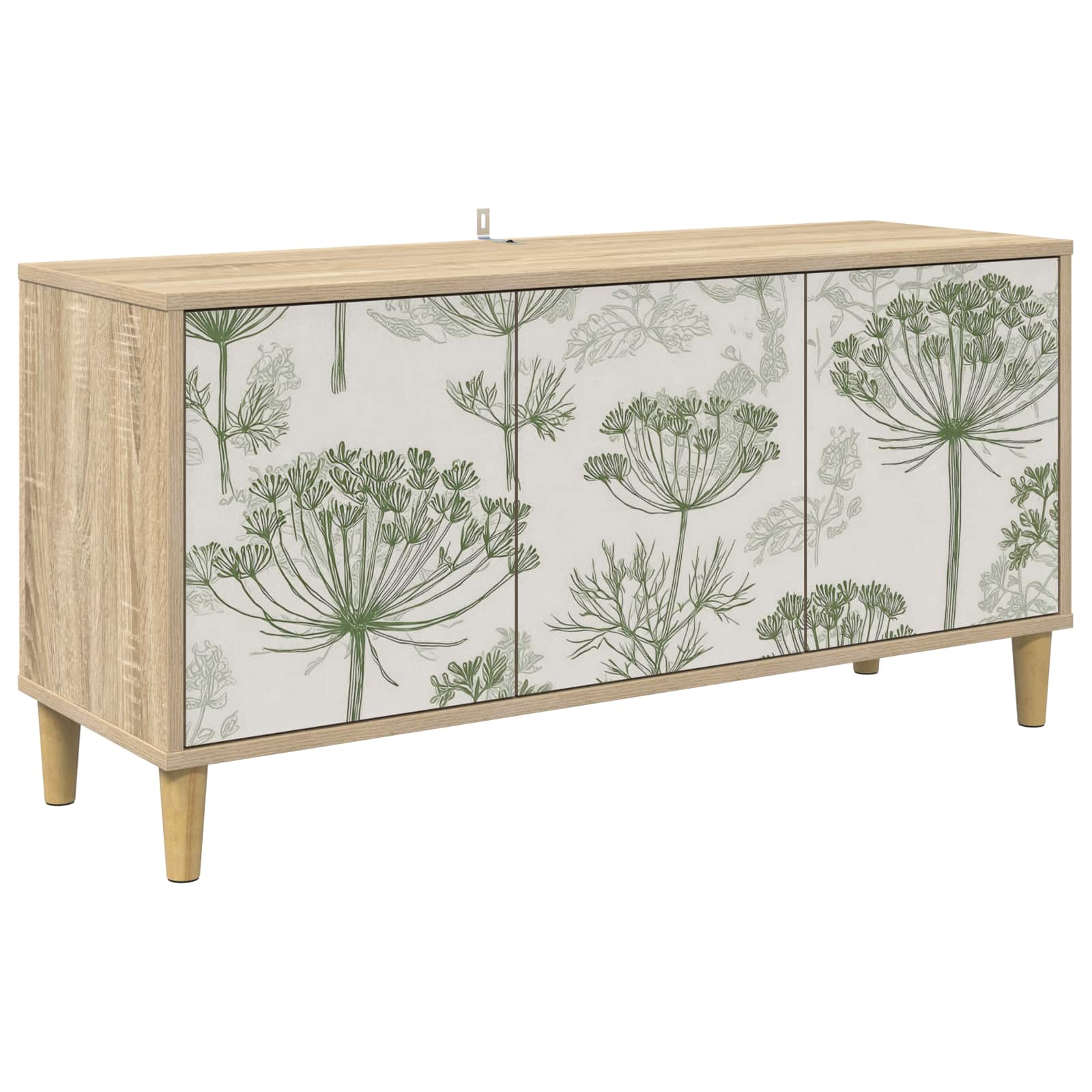 vidaXL TV-kaappi GOTHA 102 x 33 x 50 cm Sonoma Tekninen puu