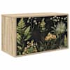 vidaXL Seinale paigaldatav TV kapp RHENEN 69 x 33 x 40 cm Sonoma tamm