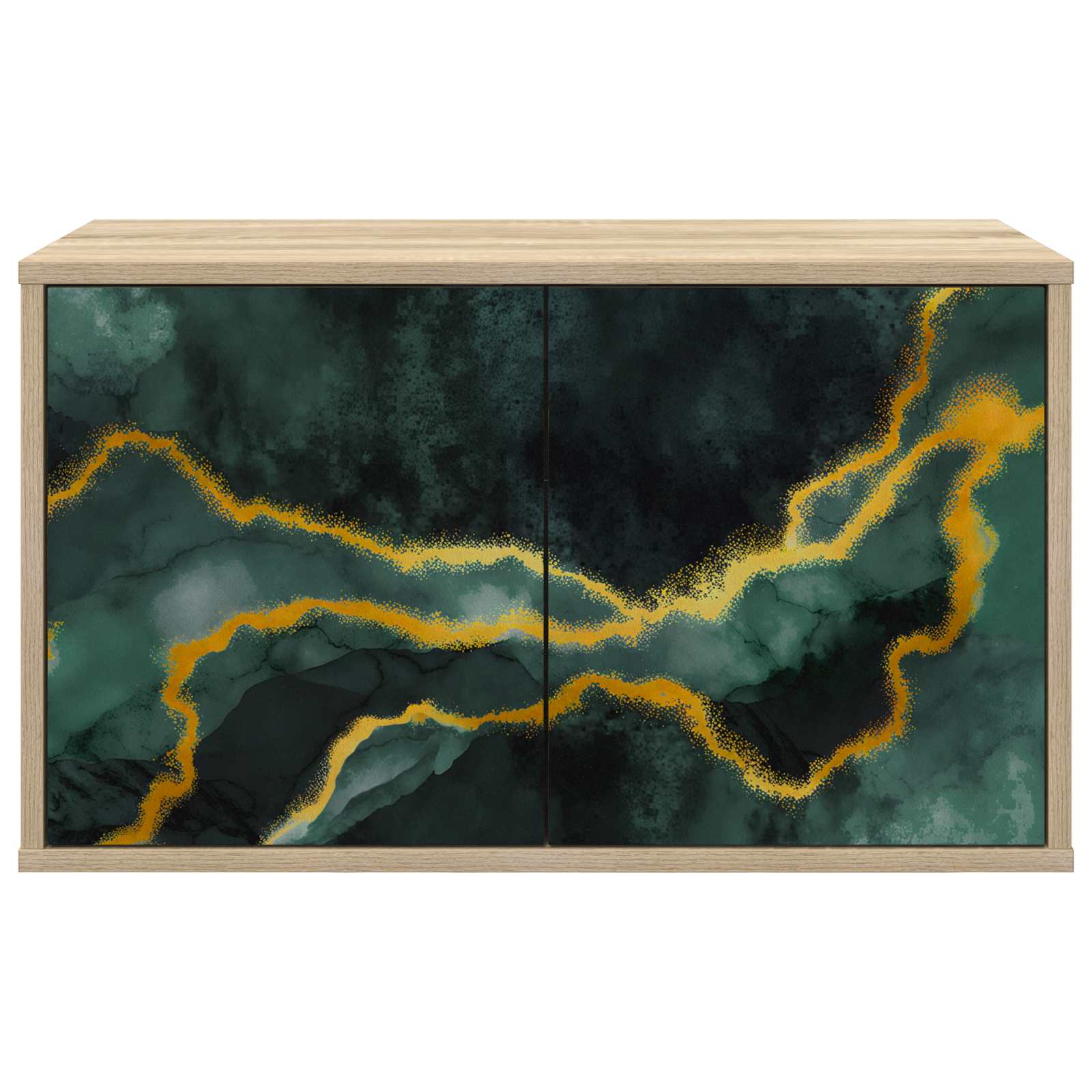 Seinälle kiinnitettävä TV-kaapisto WIJHE 69 x 33 x 40 cm - Image 4