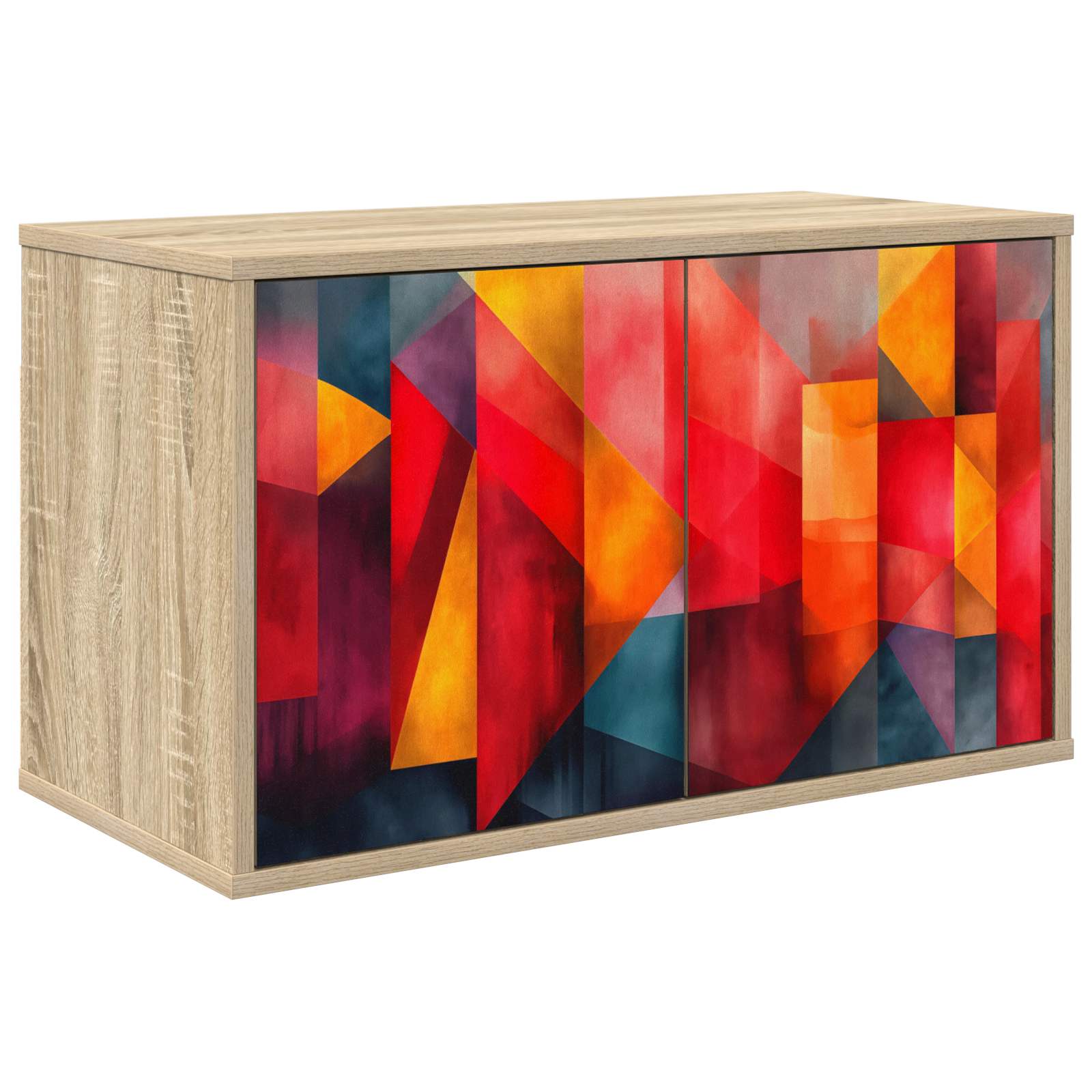Seinälle kiinnitettävä TV-kaapisto HEESCH 69 x 33 x 40 cm