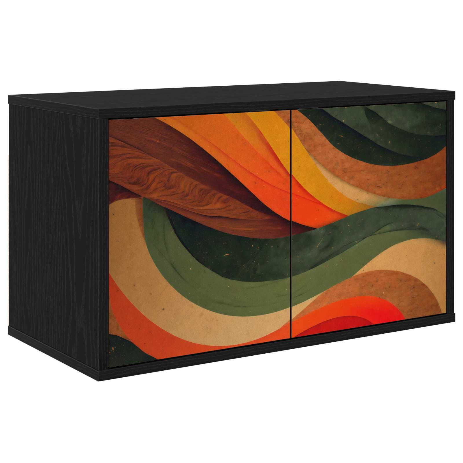 Seinälle kiinnitettävä TV-kaapisto BONN 69 x 33 x 40 cm