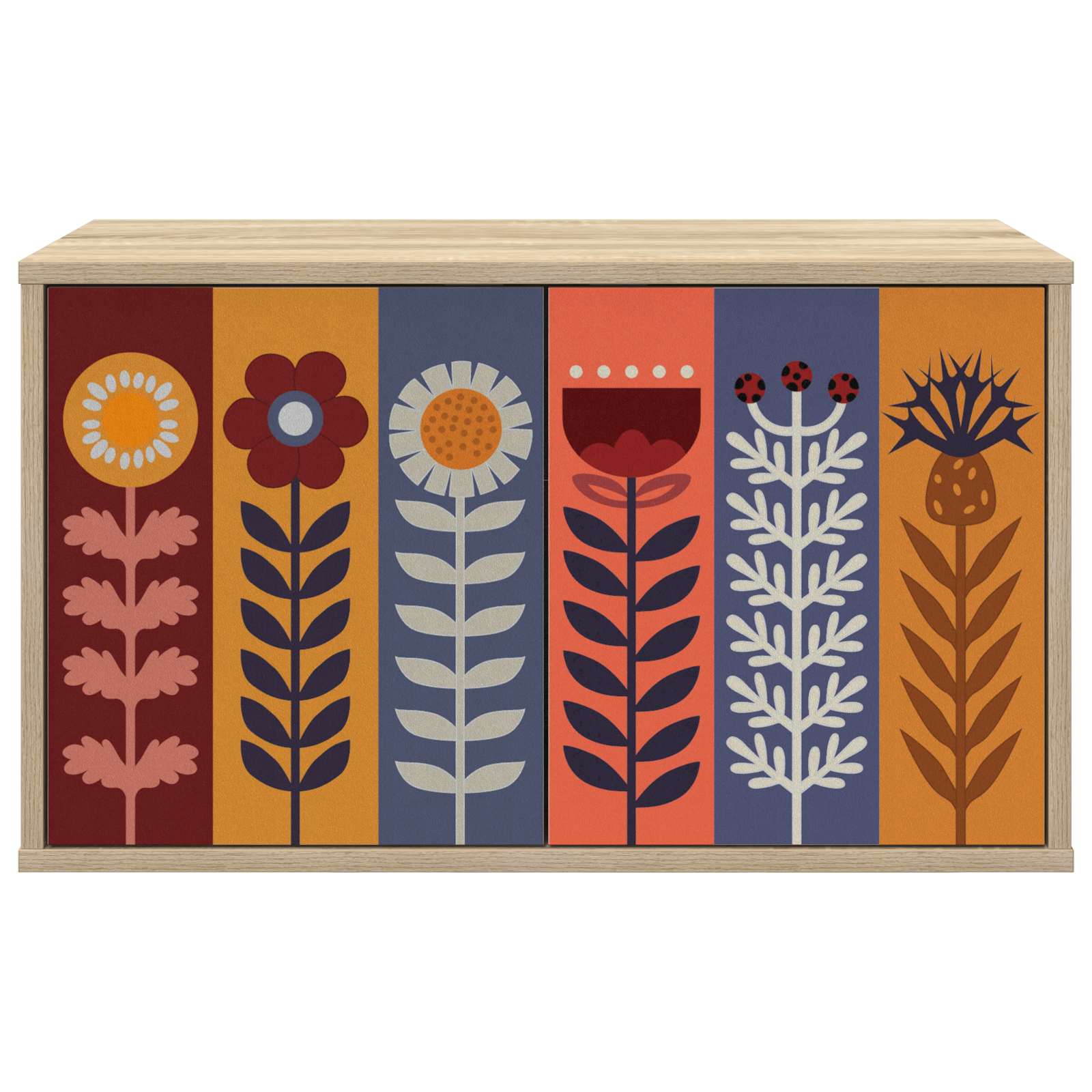 Seinälle kiinnitettävä TV-kaapisto ESSEN 69 x 33 x 40 cm - Image 3