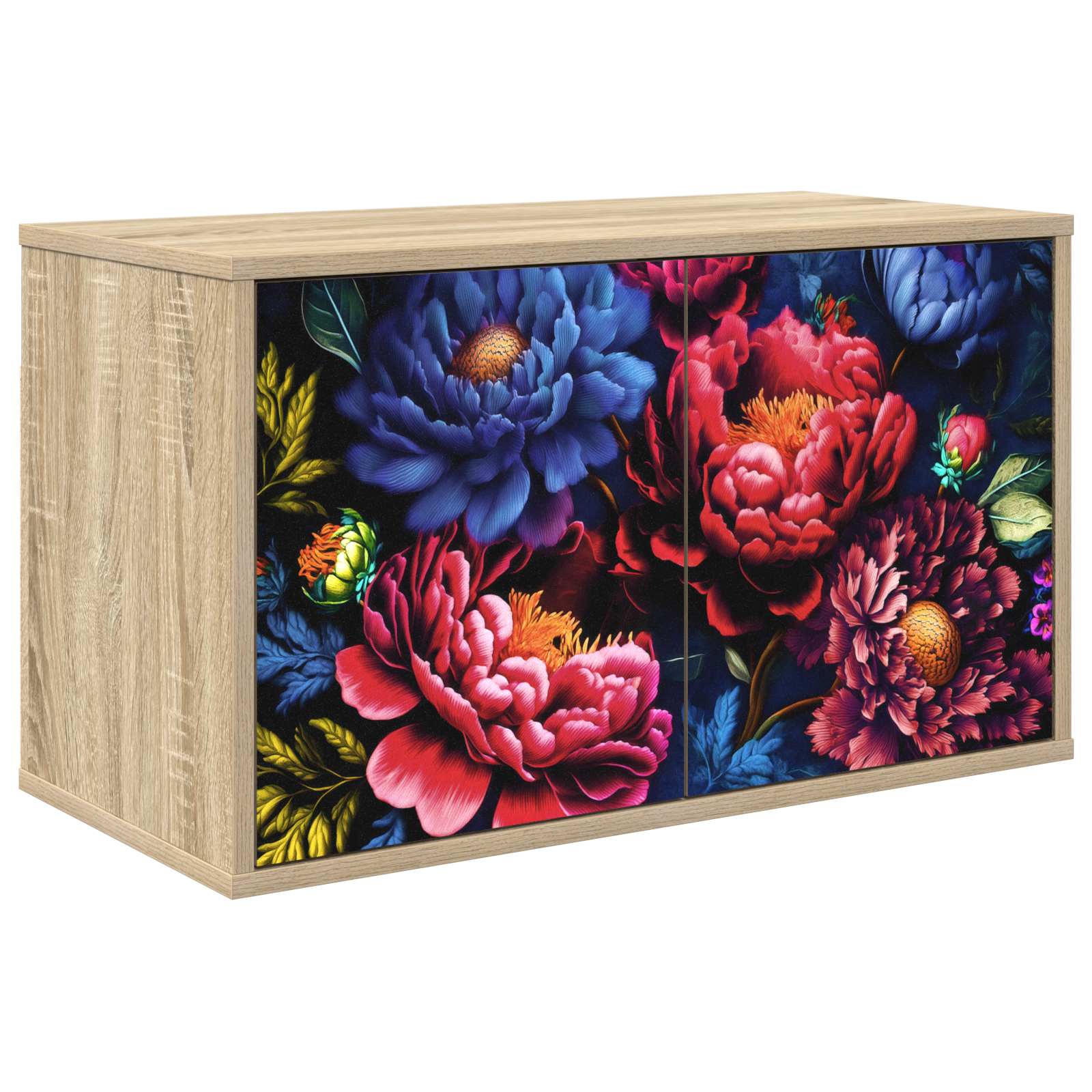 Seinälle kiinnitettävä TV-kaapisto KIEL 69 x 33 x 40 cm
