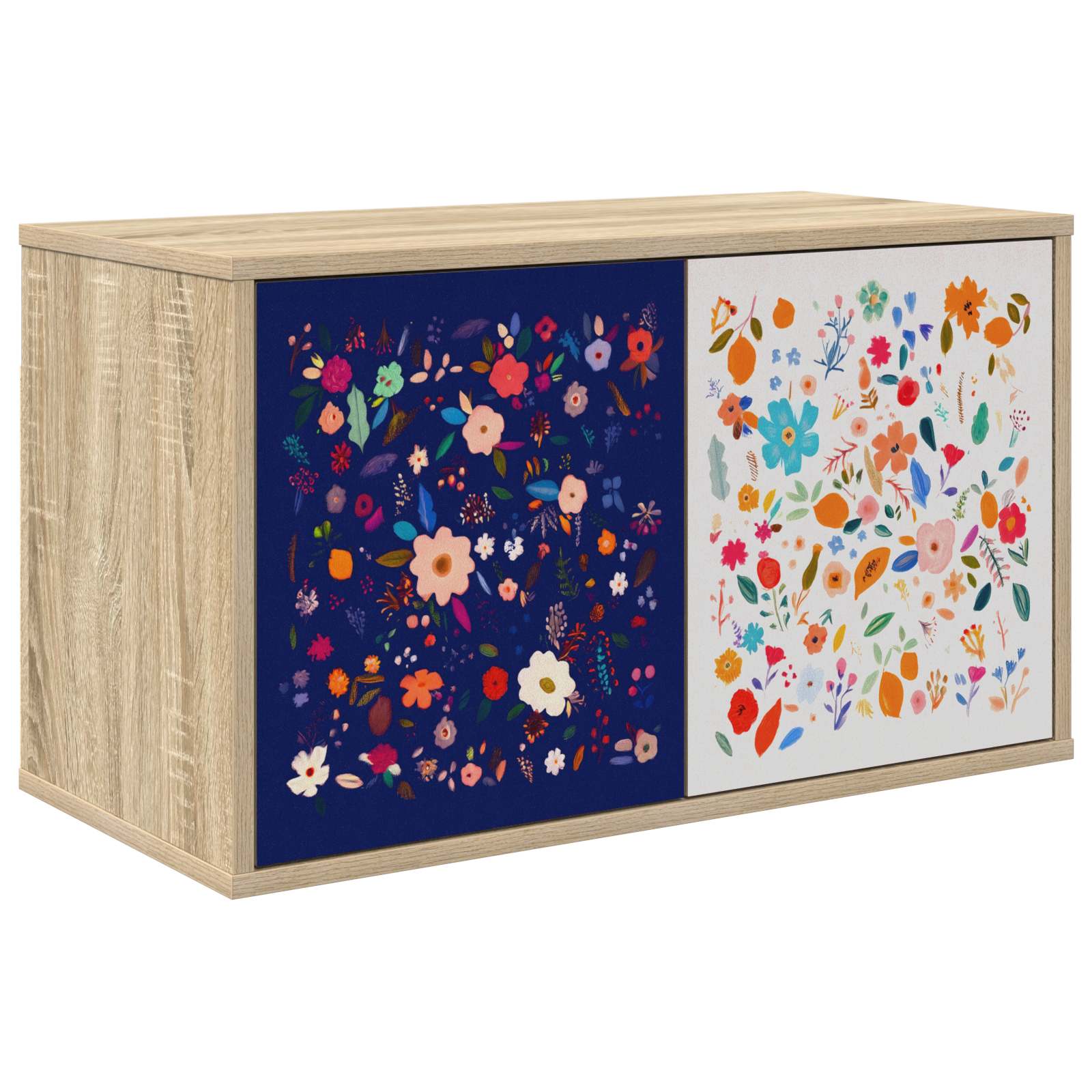 Seinälle kiinnitettävä TV-kaapisto MAINZ 69 x 33 x 40 cm